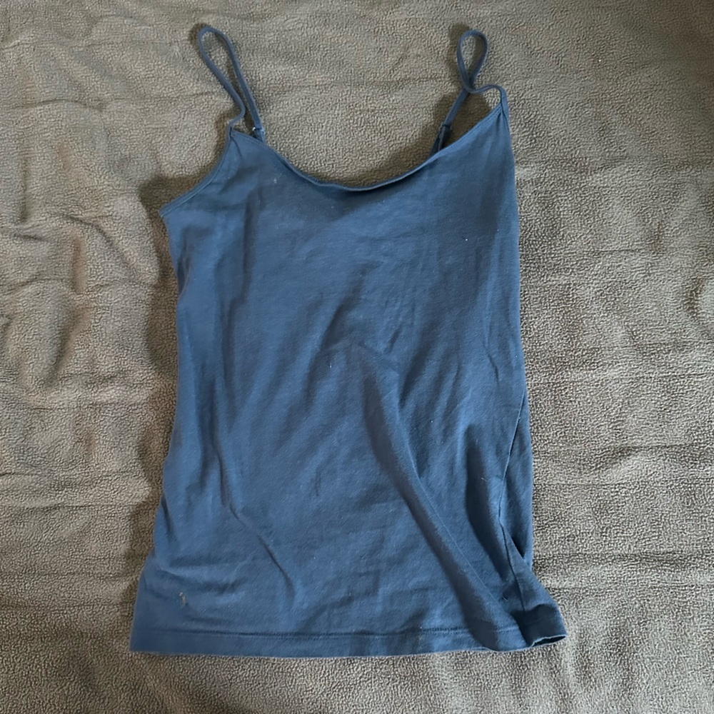Dark blue tank top from Forever 21, size small.